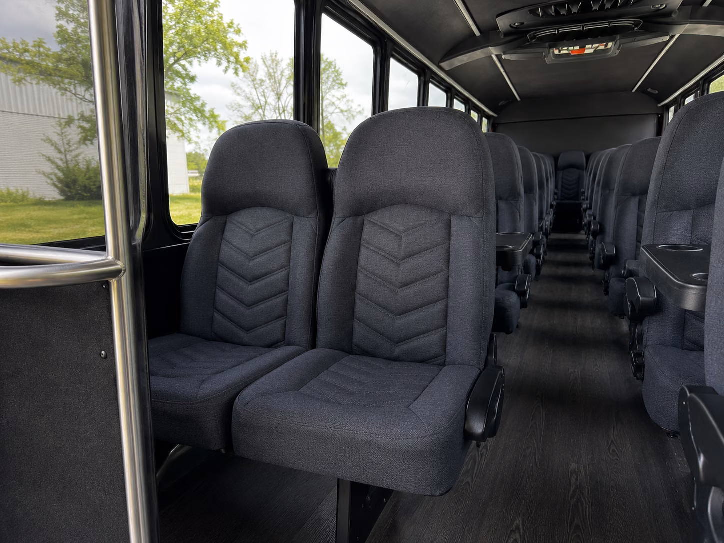 simi valley 20 passenger minibus interior