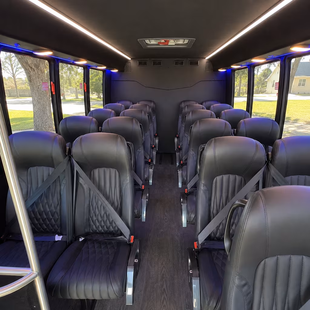 simi valley 25 passenger minibus inside