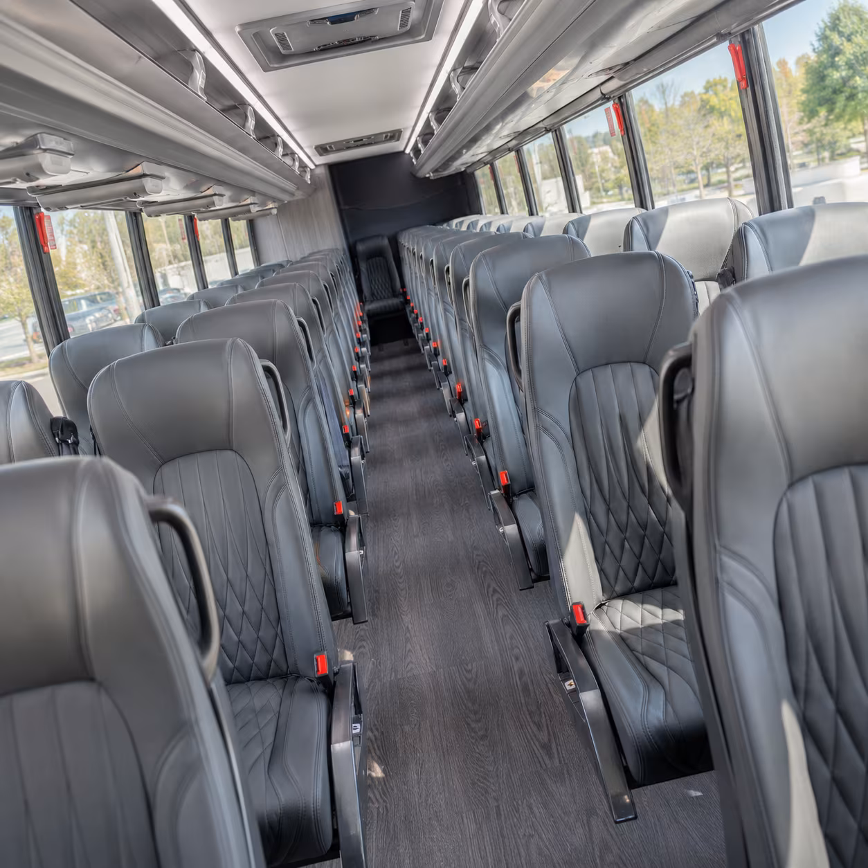 simi valley 35 passenger minibus inside