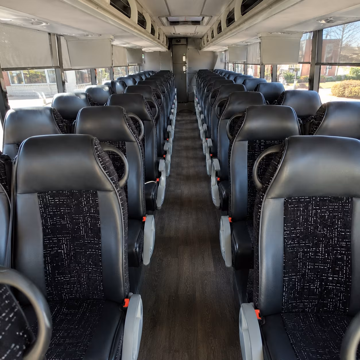 simi valley 54 passenger charter bus inside