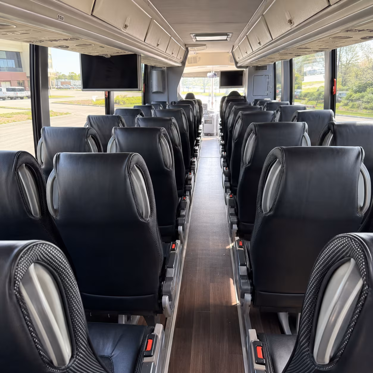 simi valley 56 passenger charter bus inside