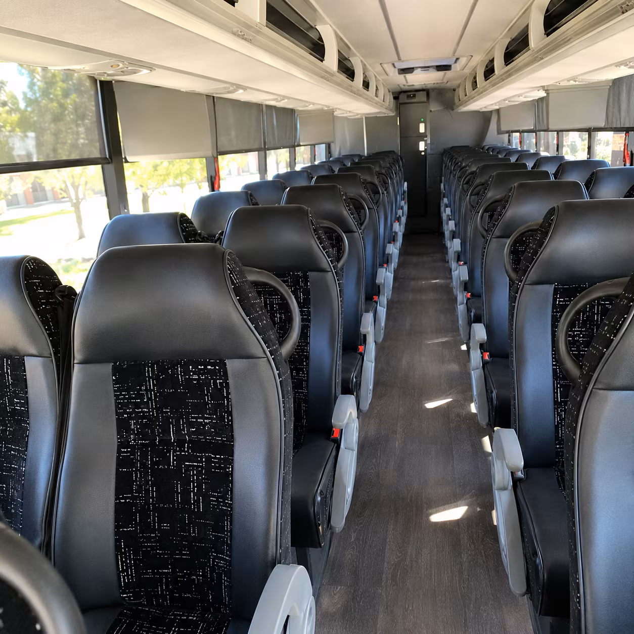 simi valley charter bus interior
