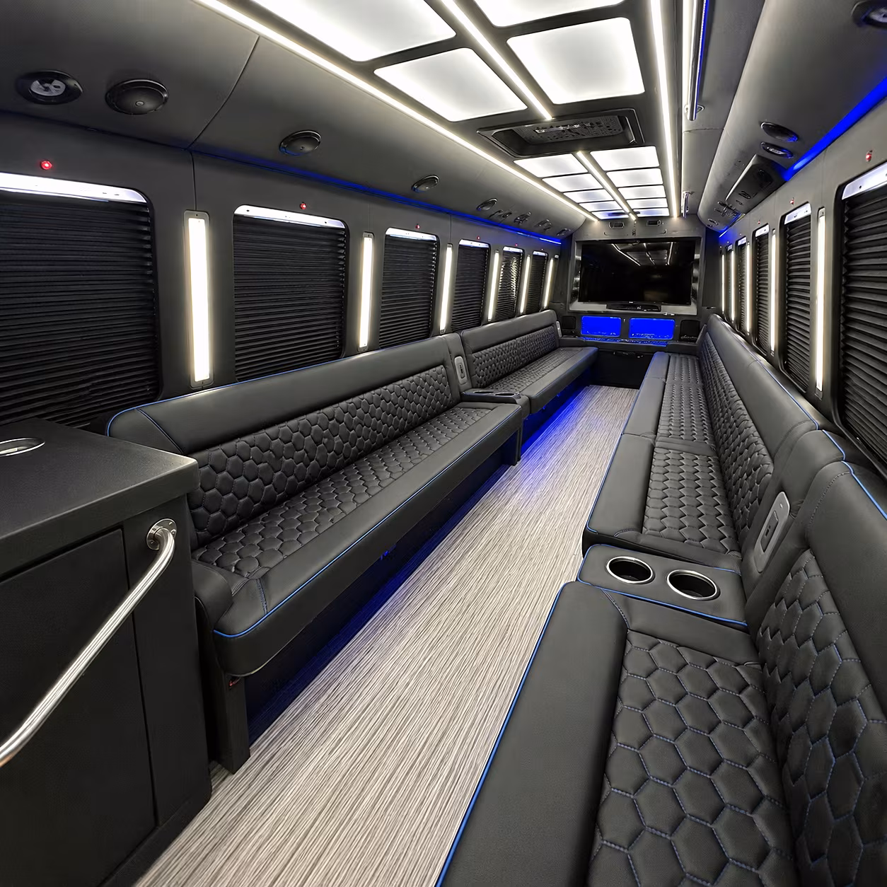 simi valley party bus interior