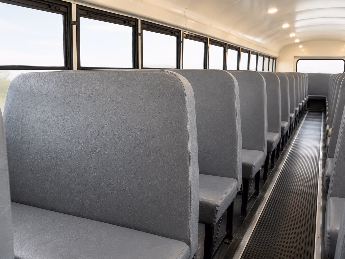 simi valley school bus inside
