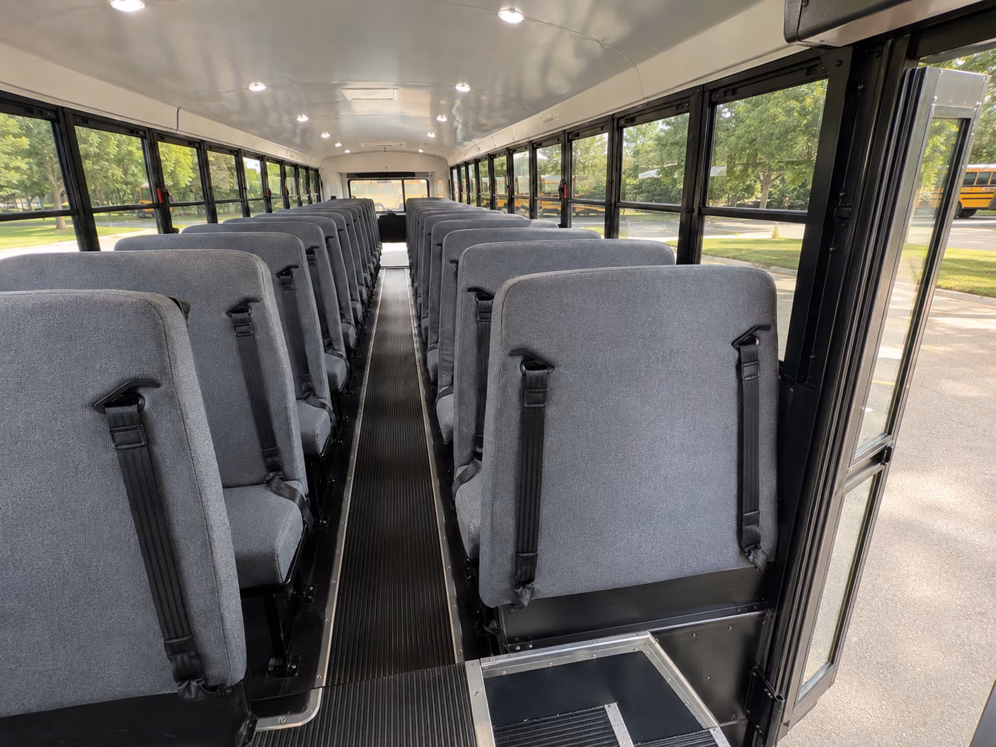 simi valley school bus interior